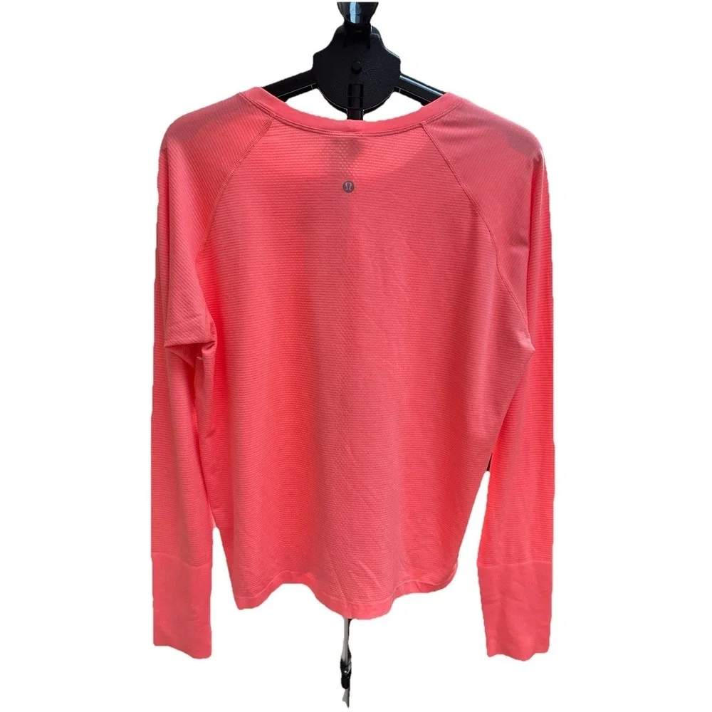 NEW Lululemon Swiftly Tech Long Sleeve 2.0 * Race Size 20 Sunset